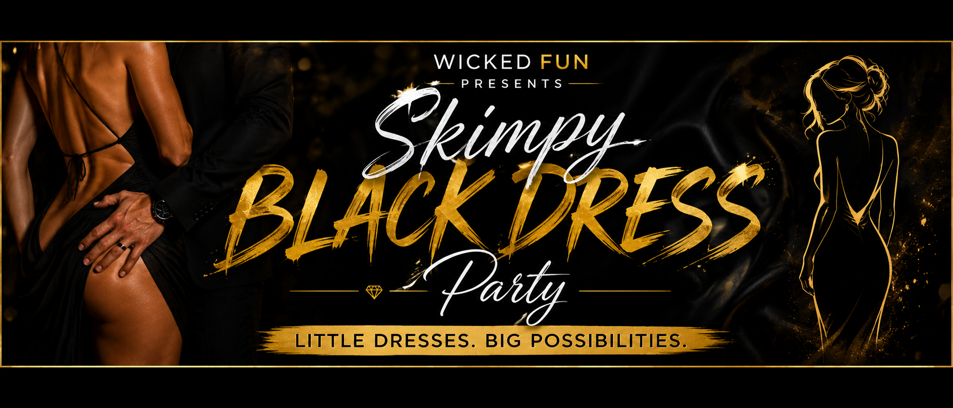 Skimpy Black Dress Party - Little dresses. Big possibilities.